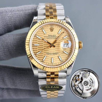 C Factory ROLEX 904L Steel 3235 Chips Log Series 40MM Watch